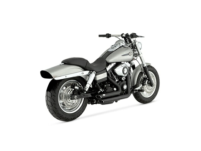 バンスアンドハインズ ShortShots Staggered PCX ショットスタッガード ブラック マフラー DYNA 06-11 1800-2602