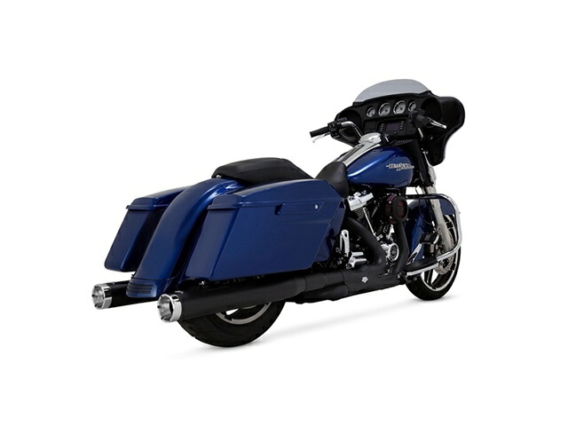 バンスアンドハインズ Monster Round モンスターラウンド スリップオン ブラック マフラー TOURING(M8) 17-24 1801-1175 83,524円