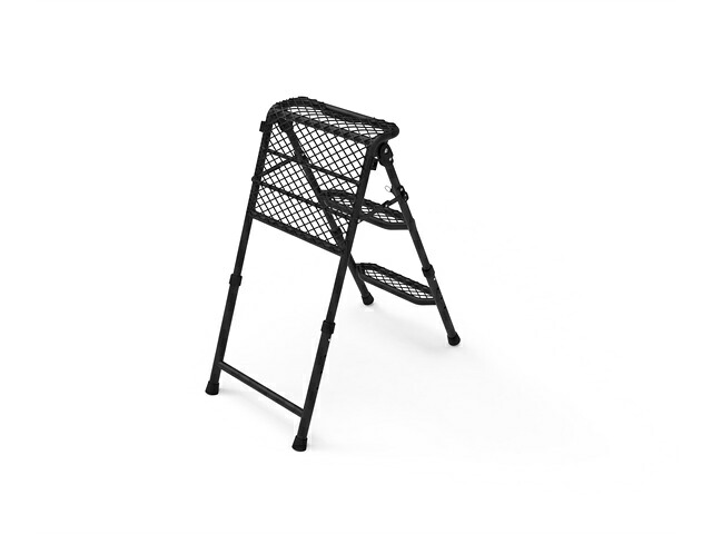 スリーディーユーエース ２ステップス モデュラー タイヤステップ ブラック 6127B-BLACK