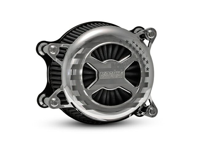 バンスアンドハインズ VO2 エアインテイク America アメリカ クローム TWIN CAM(ケーブル2本引き)99-17(FXDLS除く) 72341FG|OCC netshop