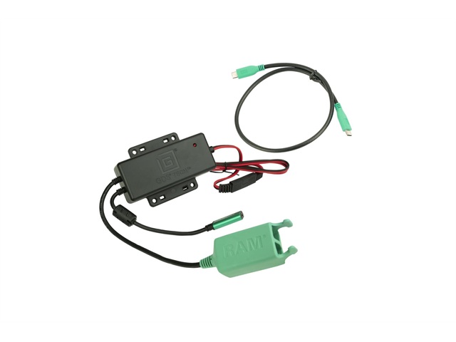 ラムマウント コンバーター付GDS専用3ポートチャージャー(DC10-28V→DC5/9/12V) RAM-GDS-CHARGE-V3FCA2-1U GDS-CHARGE-V3FCA2-1U