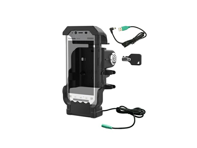 ラムマウント GDSパワードック(Panasonic FZ-N1/F1専用) キーロック付 ボール無 RAM-HOL-PAN11PKLU RAM-HOL-PAN11PKLU|OCC netshop