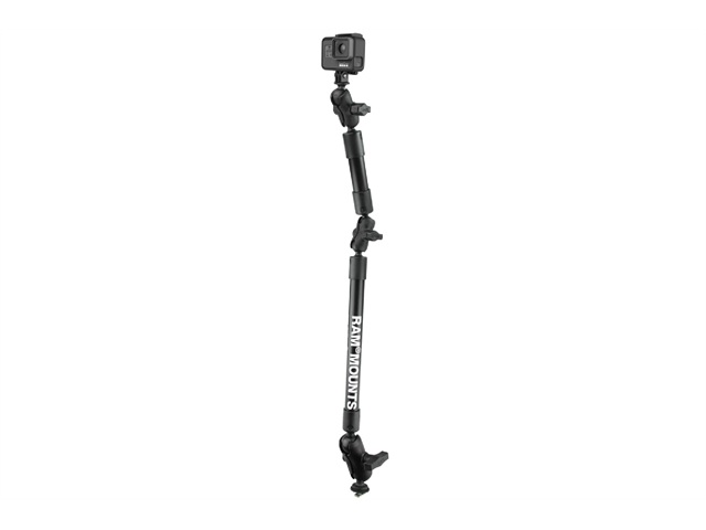 ラムマウント GoProマウント＆トラックボールベースセット(全長78.7cmタフポール) 1.5インチボール RAP-354-TRA1-12-4-A-GOP1 RAP-354TRA112-4AGOP1