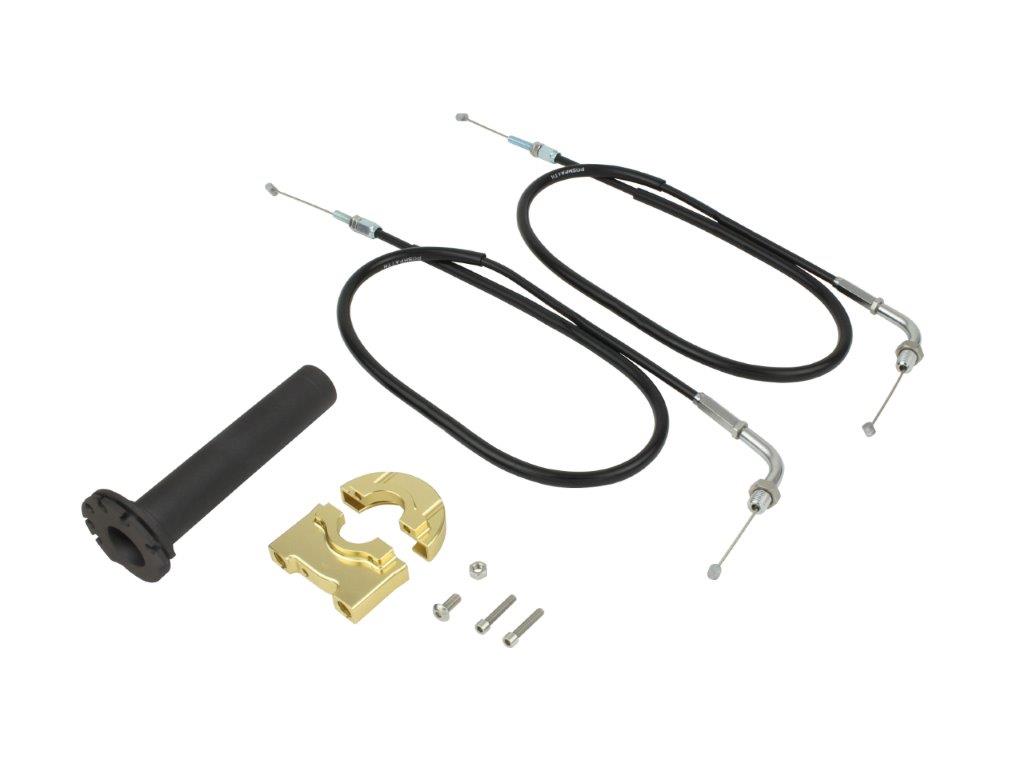 在庫有り POSH ポッシュ コンパクトハイスロットルキット シャンパンゴールド CB400SF/CB400SFVTECH/CB400SFSPEC-II/III/FTR223 050678-C1