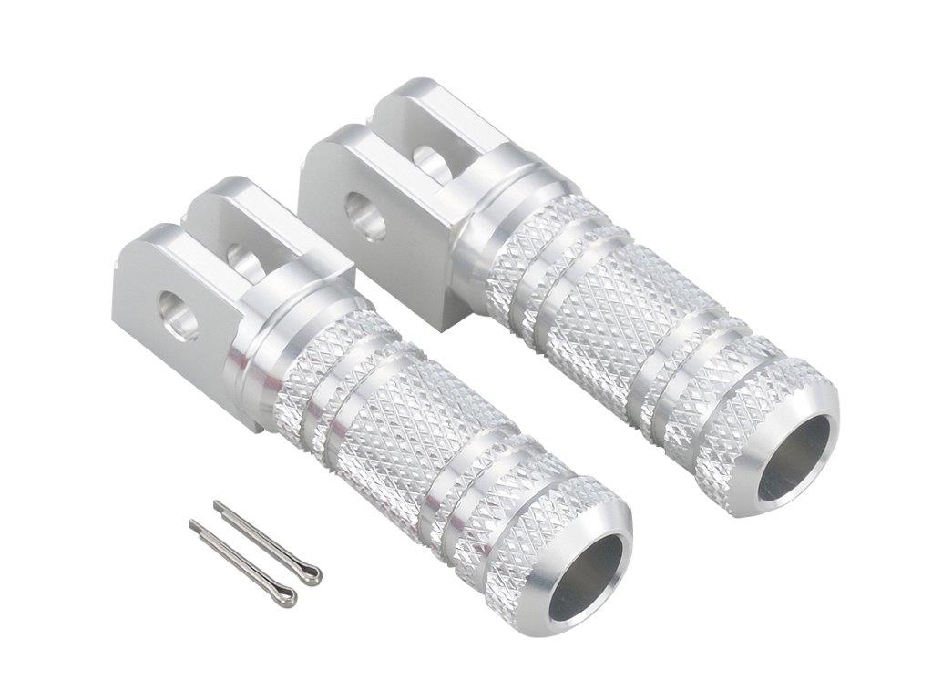 在庫有り POSH ポッシュ アルミマシンドステップバー シルバー YZF-R25/ABS (2015-2020)/YZF-R3 (2015-2019)/MT-25 (2016-2019)/MT-03 (2016-2019) 066172-03