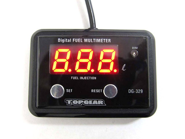 PROTEC プロテック 12V FI車用精密燃料計 ガソリンタンク99.9リットル以下用 汎用 DG-329 11282