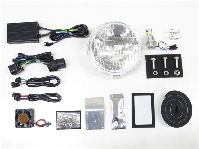 PROTEC プロテック LEDクラシカルヘッドライトkit HONDA スーパーカブ110プロ ['18～'21 JA42]用 LBH-H12 3000K 63008-30｜OCC　netshop