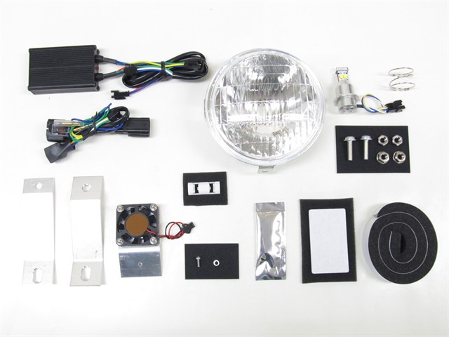 PROTEC プロテック LEDクラシカルヘッドライトkit HONDA スーパーカブC125 ['18～ JA71 / JA58 / JA48]用 LBH-H24 3000K 63012-30