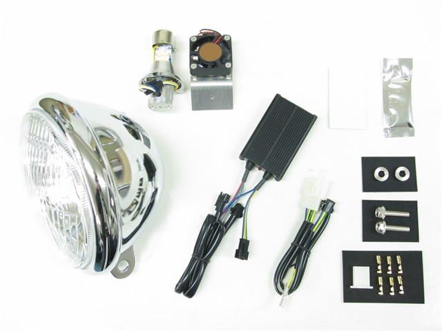 PROTEC プロテック LED5.5インチベーツタイプヘッドライトkit ハーレー X500 ['23～]用 LBH-HD4 3000K 63024-30