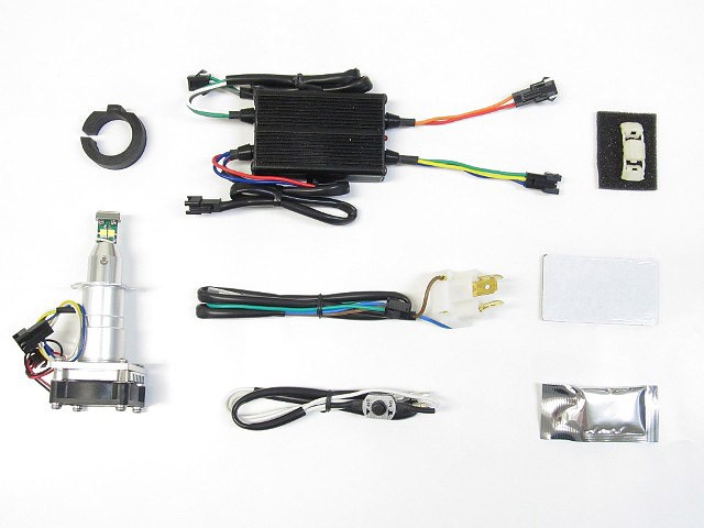 PROTEC プロテック LEDヘッドライトバルブキット H7 Hi/Lo ※Lo側専用 LB7W-L 6000K 65031｜OCC　netshop
