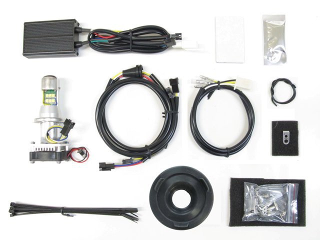 PROTEC プロテック LEDヘッドライトバルブキット H4 Hi/Lo ハーレー Sportstar専用 LB4-XL3 3000K 65050-30|OCC netshop