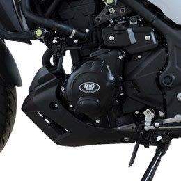 R&G アールアンドジー レーシング エンジンケース カバー:ブラック YAMAHA YZF-R25(15-19) YZF-R3(15-19) 左側 RG-ECC0184R|OCC netshop
