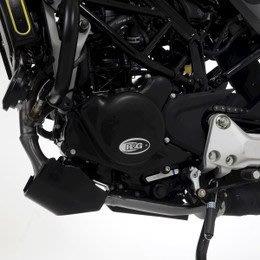R&G アールアンドジー レーシング エンジンケース カバー:ブラック Husqvarna Svartpilen125(21-) 左側 generator cover RG-ECC0342R|OCC netshop