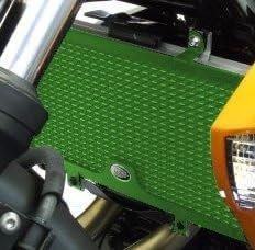 R&G アールアンドジー Radiator Guards ラジエターガード カラー：グリーン KawasakiER6F/ER6N(09-12)/Versys650(10-14) RG-RAD0091GR