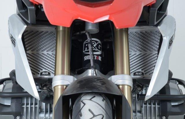 R&G アールアンドジー ステンレス ラジエターガード コアガード ペアセット BMW R1200GS(13-)/2SET RG-SRG0009SS