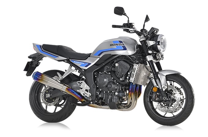 r's gear アールズギア ワイバン メガホン チタン フルエキゾーストマフラー シングル Sタイプ HONDA ホンダ CB1000F(25~)/SE(26~) WH66-SMDB|OCC netshop
