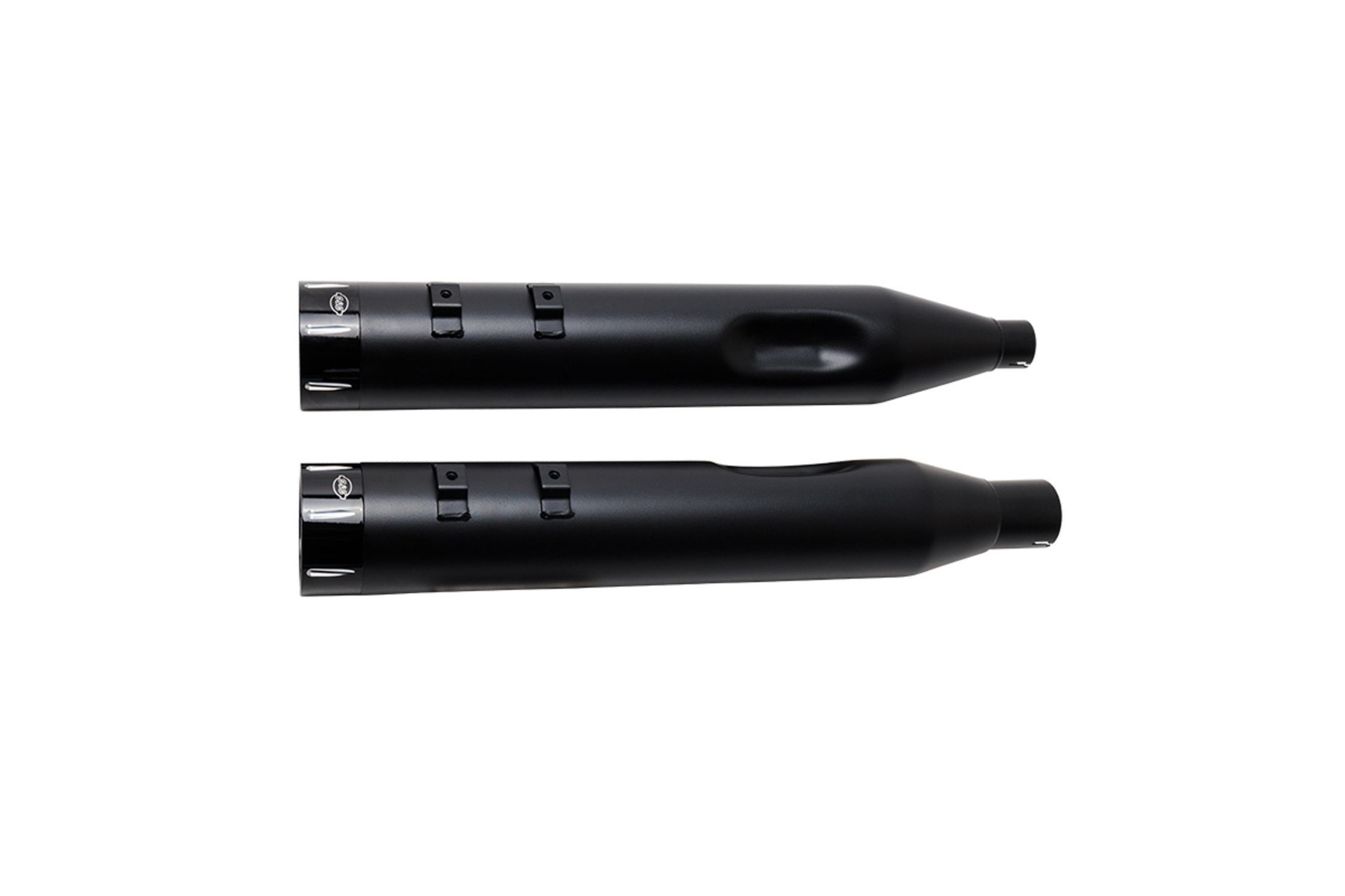 S&S Cycle エスアンドエスサイクル スリップオン トレーサー BLK/BLK M8 Touring 17-22 550-0670