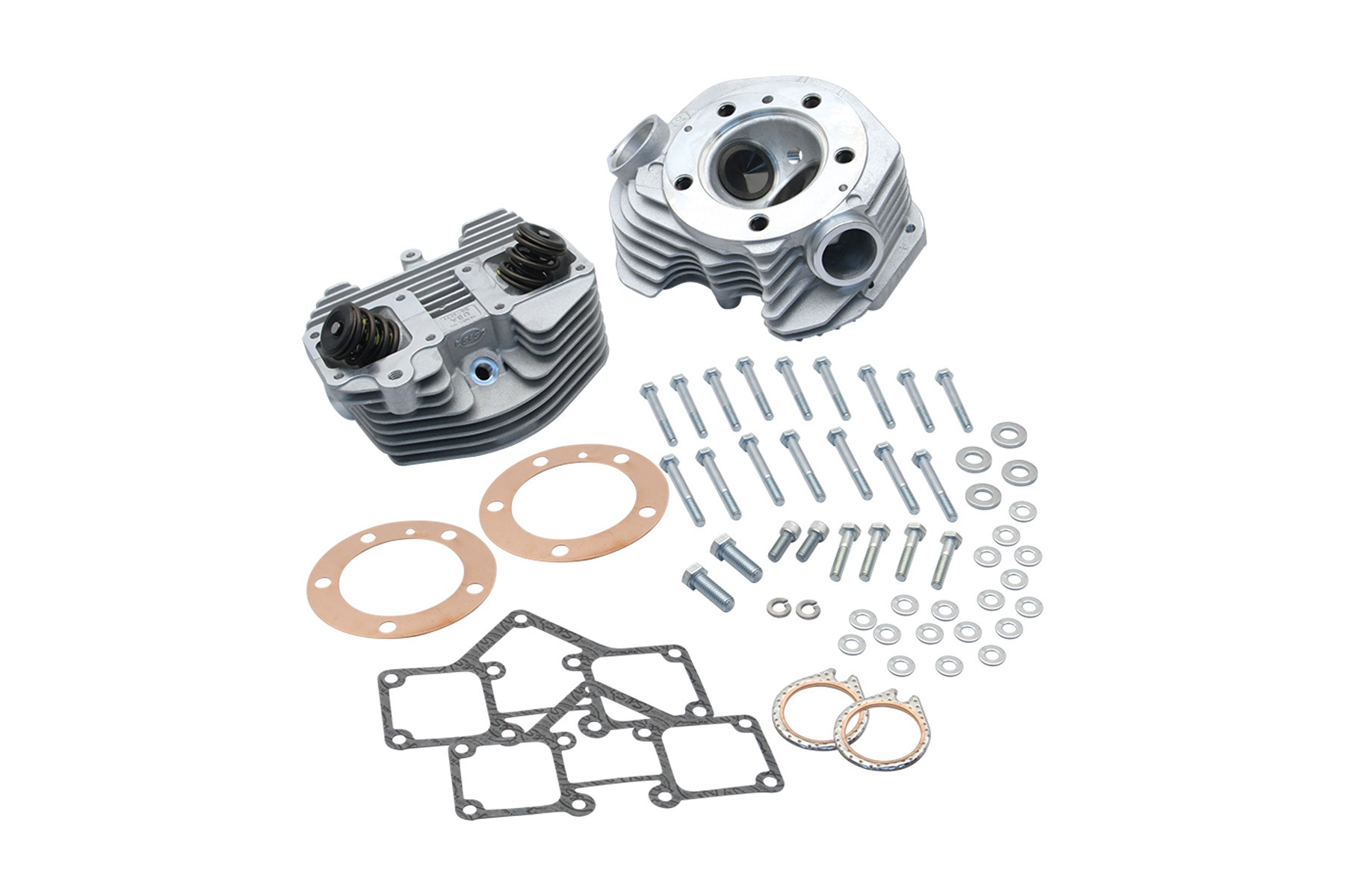 S&S Cycle エスアンドエスサイクル スーパーストックシリンダーヘッド ラバーバンドスタイル BT 79-84 90-1498