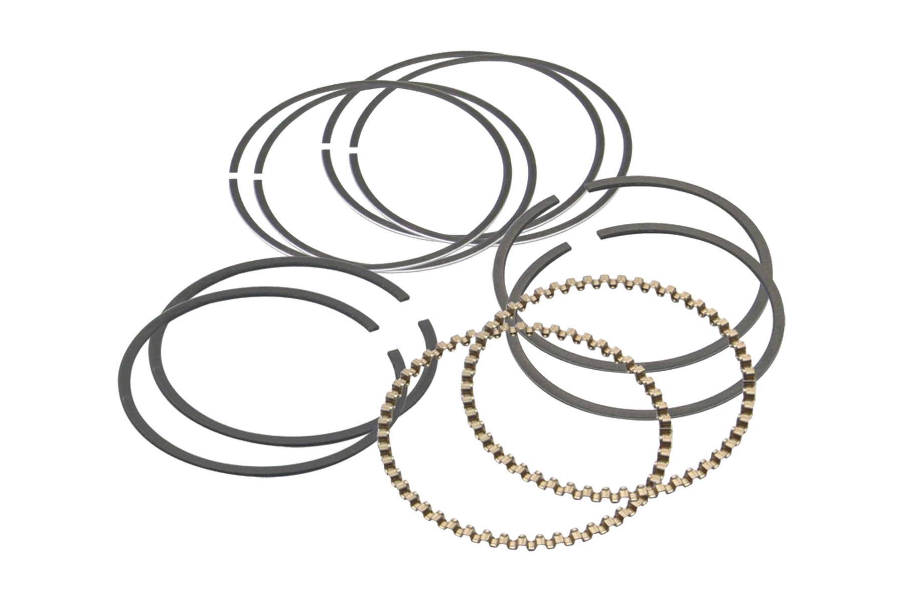 S&S Cycle エスアンドエスサイクル ピストンリングセット 3-1/2ボア STD BT 84-99 94-2216X