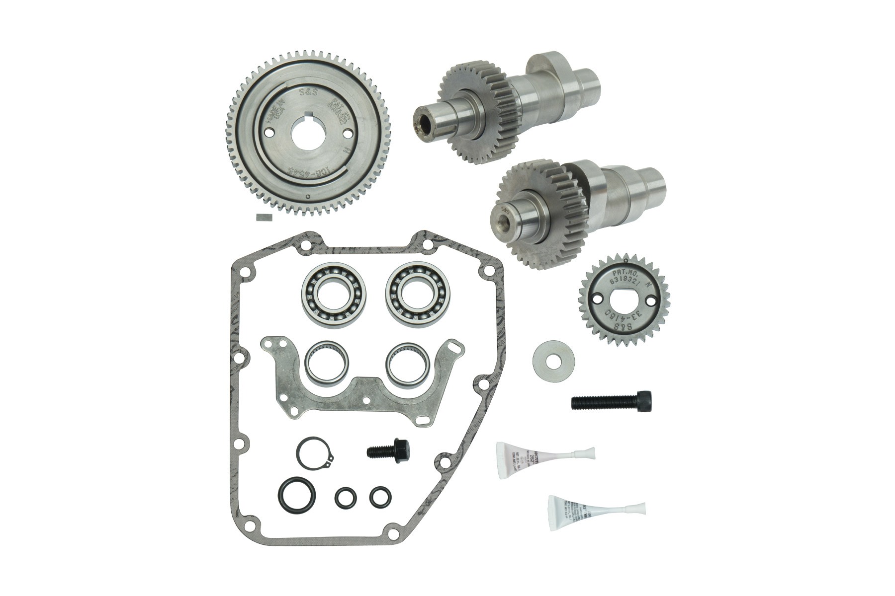 S&S Cycle エスアンドエスサイクル 475G ギアドライブカムシャフトキット TWIN CAM 99-06 106-4033