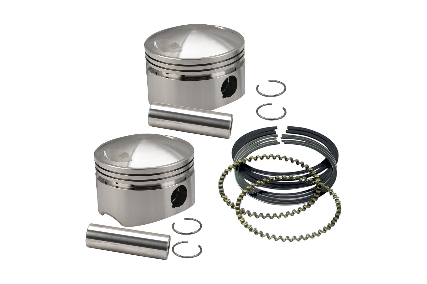 S&S Cycle エスアンドエスサイクル 鍛造ピストンセット+0.030 BT 36-84 106-5538|OCC netshop