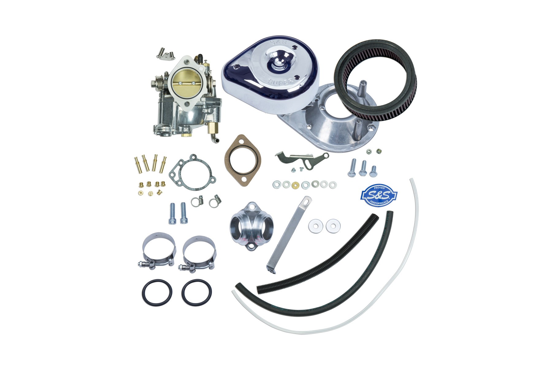 S&S Cycle エスアンドエスサイクル スーパーEキャブキット 汎用 11-0404