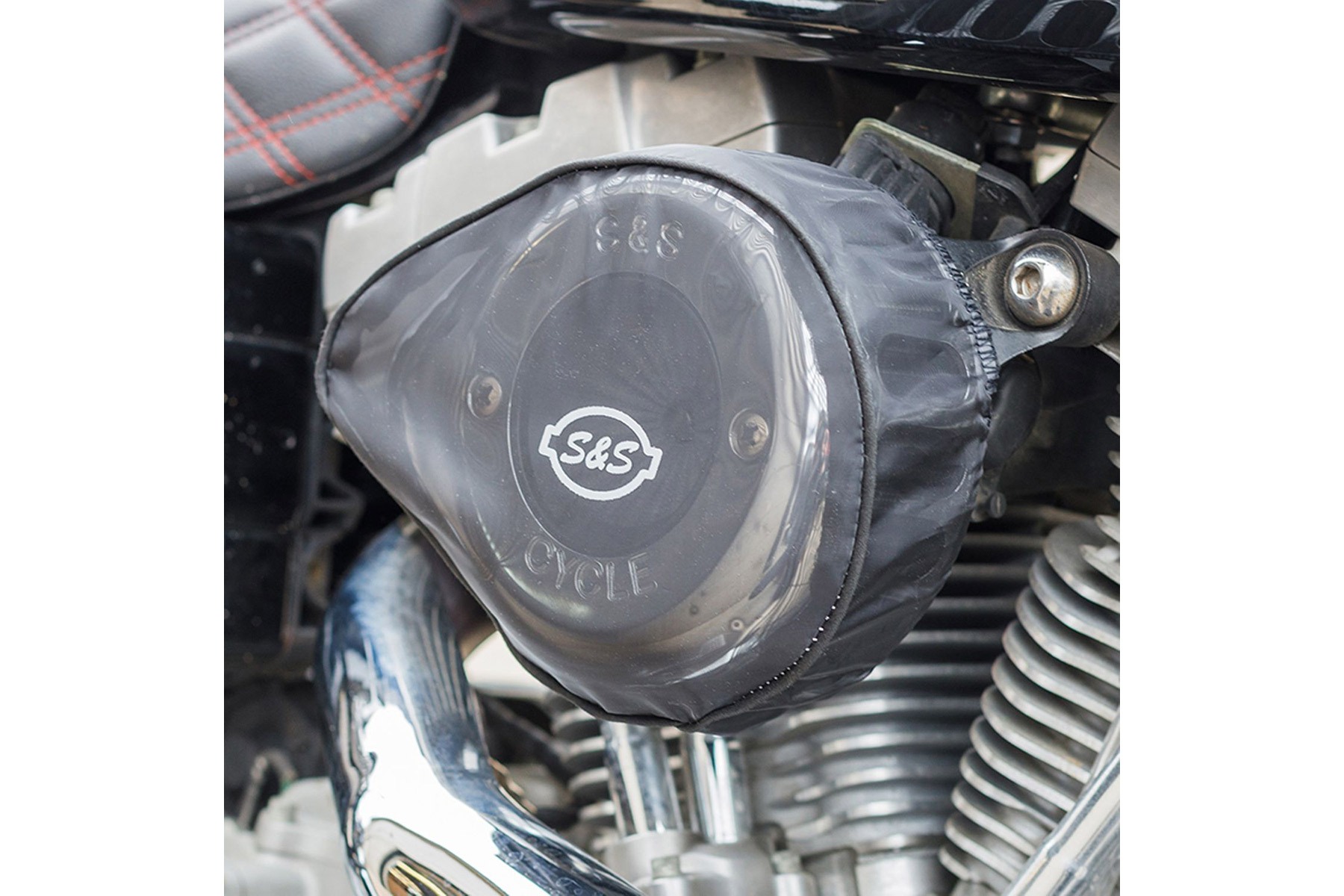 S&S Cycle エスアンドエスサイクル プリフィルター エアスティンガーステルス ティアドロップカバー用 170-0747