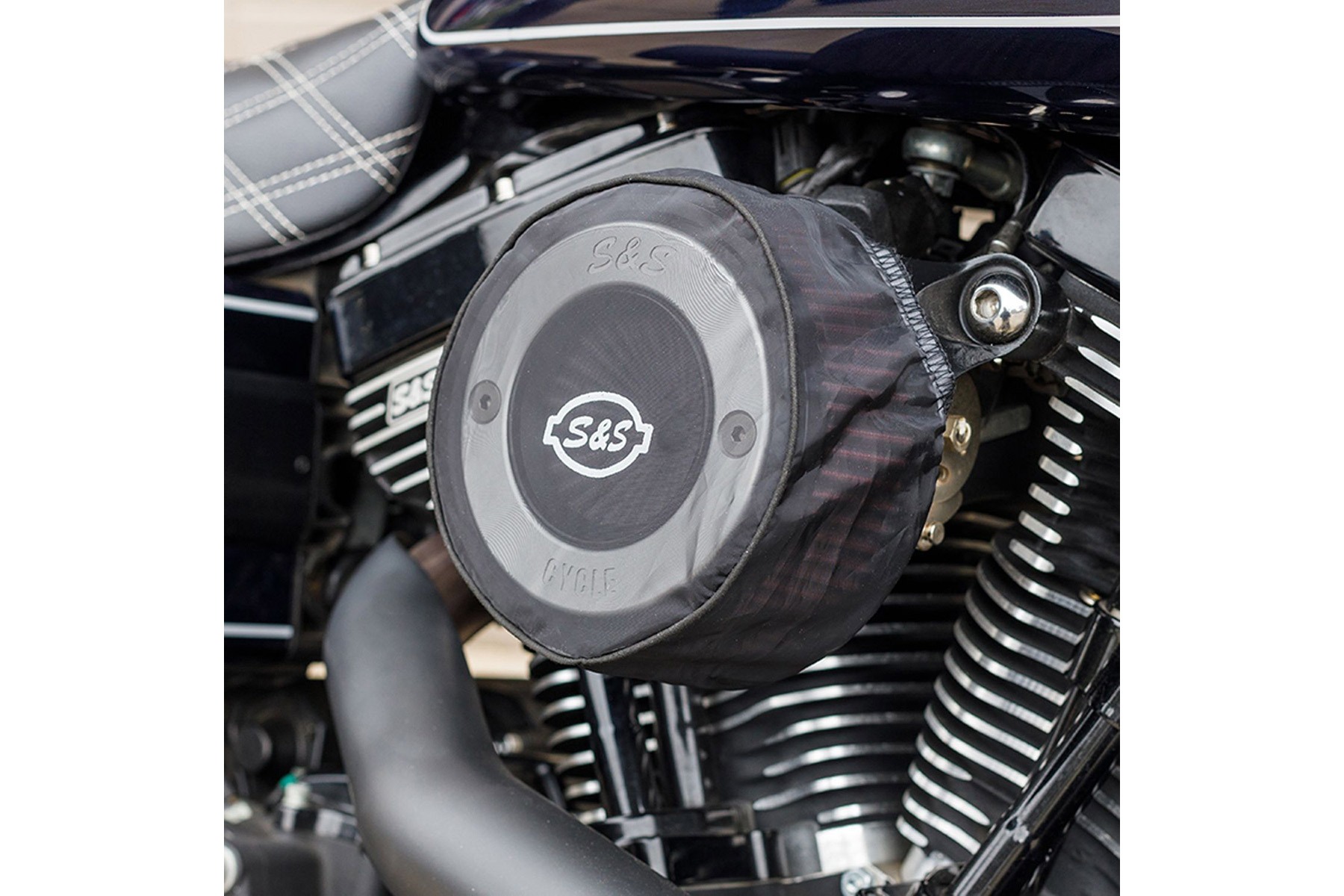 S&S Cycle エスアンドエスサイクル プリフィルター エアスティンガーステルス リング用 170-0748