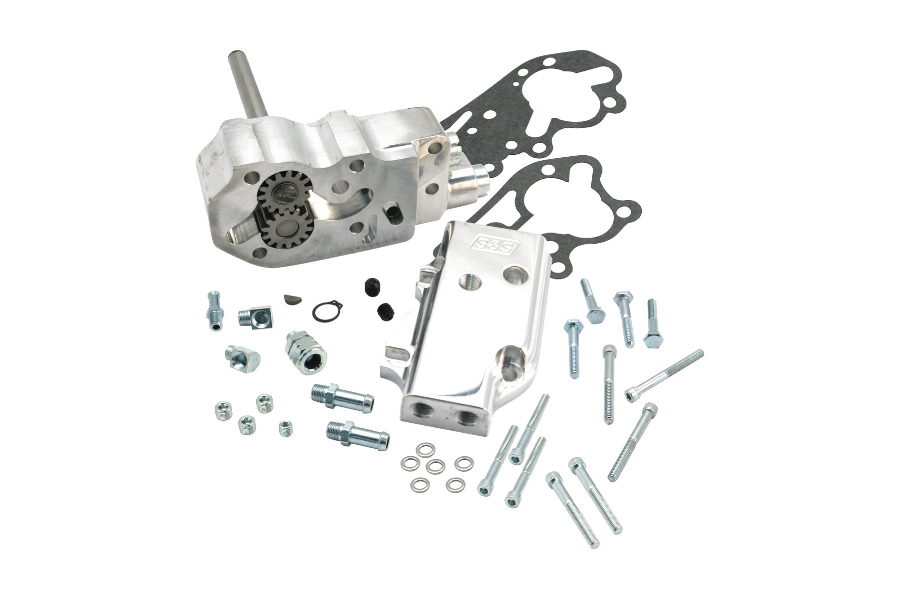 S&S Cycle エスアンドエスサイクル スタンダードビレットオイルポンプ BIG TWIN 70-91 31-6203