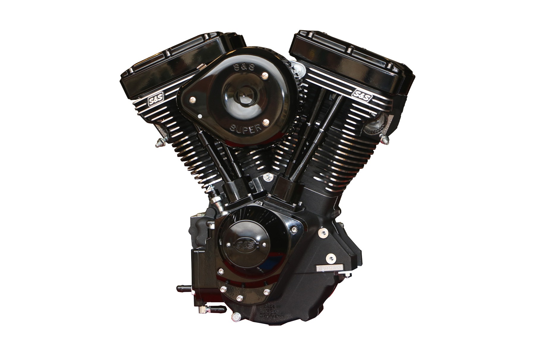 S&S Cycle エスアンドエスサイクル V111 エンジンASSY BLK ED BIG TWIN 84-99 310-0828