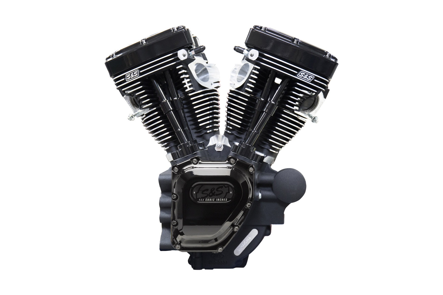 S&S Cycle エスアンドエスサイクル T143 エンジンASSY W.BLK DYNA 06-17 310-0901A