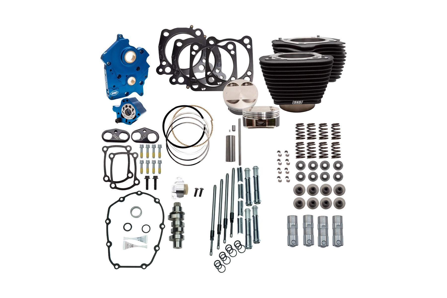 S&S Cycle エスアンドエスサイクル 128 パワーパック W.BLK M8(114CI OIL COOLED） 310-1105B 257,426円