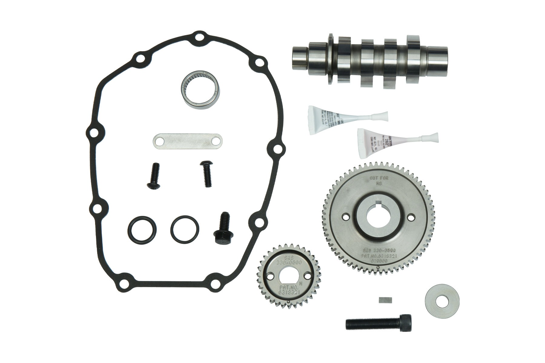 S&S Cycle エスアンドエスサイクル ギアドライブカムシャフトキット 475G M8 17-21 330-0645|OCC netshop