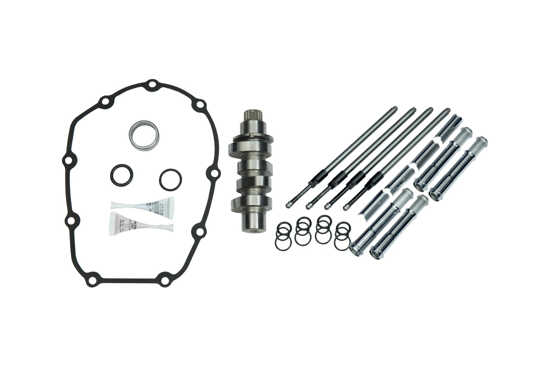 S&S Cycle エスアンドエスサイクル 465Cカム+プッシュロッドセット M8 17-21 465C-CAM-SET