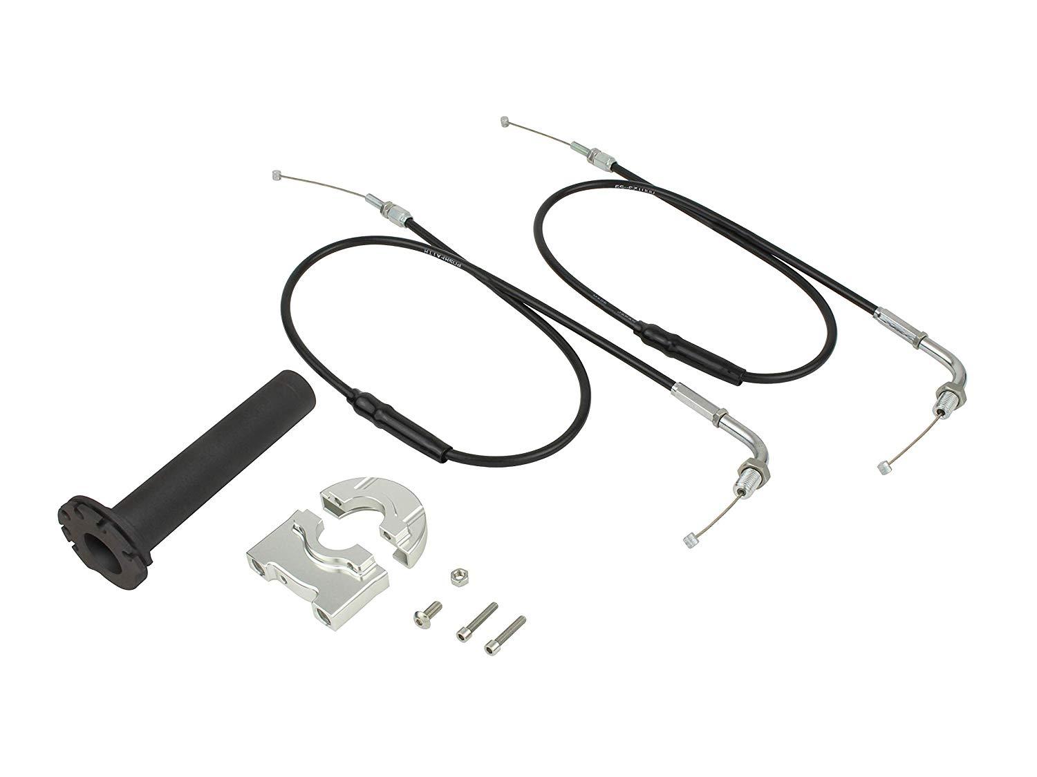 SHIFT UP シフトアップ ミニ ハイスロットルキット HONDAホンダ モンキー125 GROM シルバー 260678-03|OCC netshop