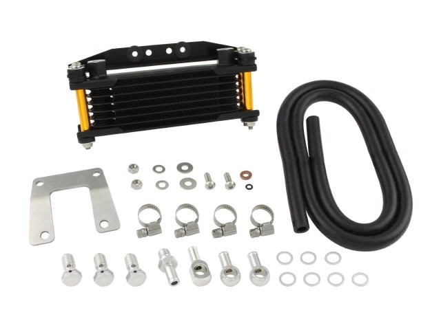 SHIFT UP シフトアップ モンキー／ゴリラ オリジナル オイルクーラーKIT コア8段 ヘッドボトムマウント 取り出し無し 915247-64