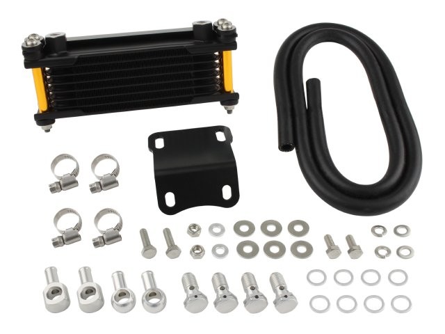 シフトアップ モンキー／ゴリラ オリジナル オイルクーラーKIT コア8段 ヘッドライトボトムマウント 取り出し無し 915248-64