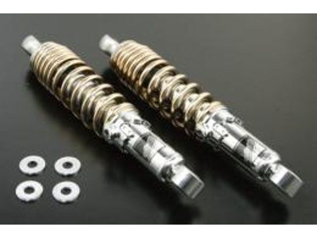 SP武川 SPタケガワ リアショックアブソーバー(280mm/ゴールドメッキ/2本入) 06-04-0181