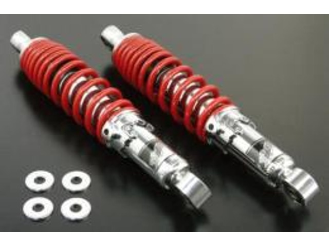 SP武川 SPタケガワ リアショックアブソーバー(280mm/レッド塗装/2本入) 06-04-0182