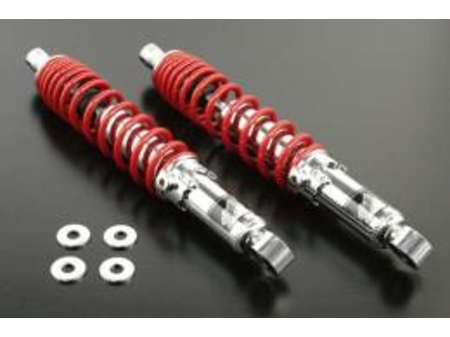 SP武川 SPタケガワ リアショックアブソーバー(330mm/レッド塗装/2本入) 06-04-0186