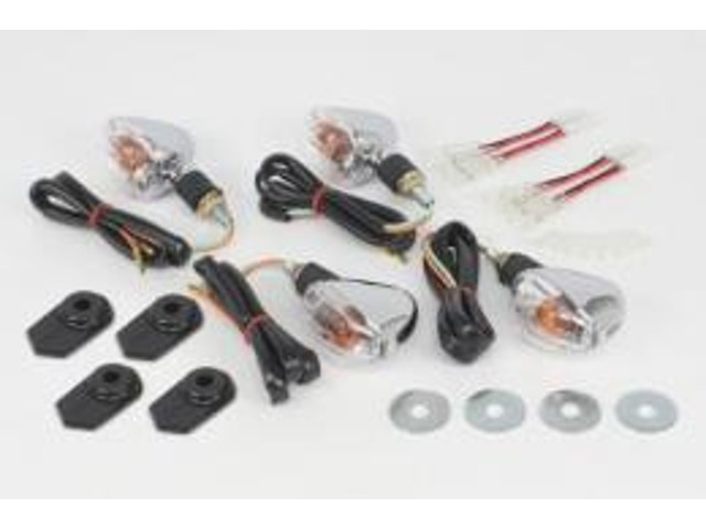 在庫有り SP武川 SPタケガワ ストリームラインウインカーキット(メッキボディー) 05-08-0415｜OCC　netshop