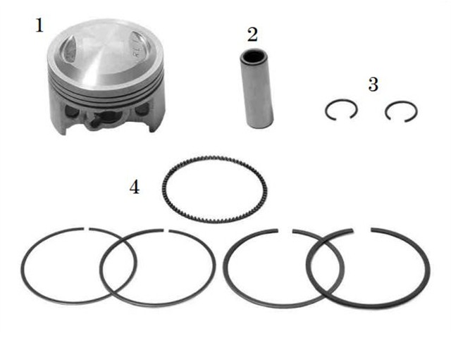 要納期確認 SPタケガワ ピストンキット Rステージ54mm ガスケット無し モンキー／ゴリラ 01-02-0431｜OCC　netshop 12,122円