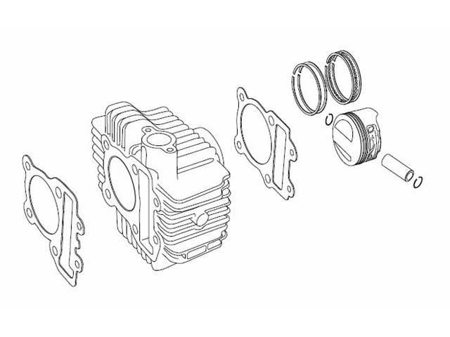 在庫有り SPタケガワ シリンダーキット スーパーヘッド+R KSR110/KLX110 01-04-0105|OCC netshop