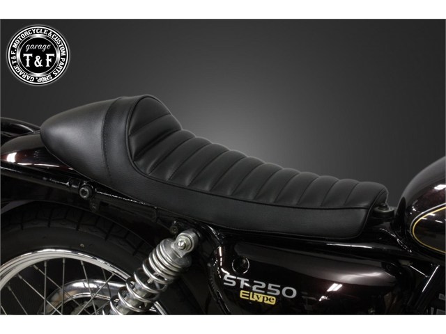 在庫有り Garage T&F ティーアンドエフ ST250E カフェシート(タックロール) 7120330|OCC netshop