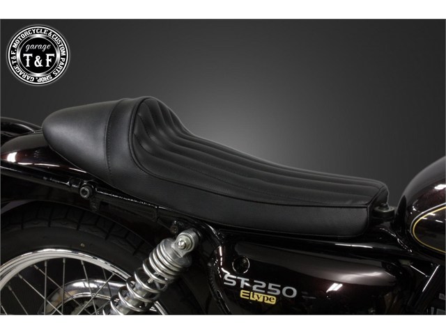 在庫有り Garage T&F ティーアンドエフ ST250E カフェシート(バーチカル) 7120332|OCC netshop