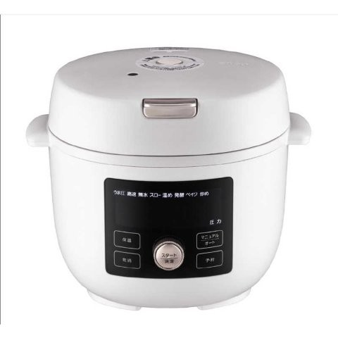 TIGER タイガー 電気圧力なべ 2.2L マットホワイト COK-B220WM