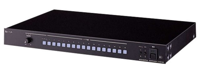 TOA ティーオーエー 正規品 シーケンシャルスイッチャー 16局 C-SQ160