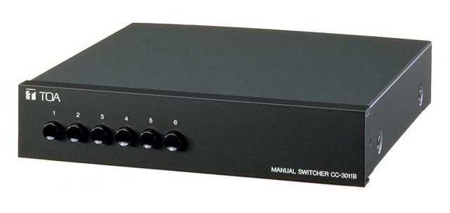TOA ティーオーエー 正規品 マニュアルスイッチャー CC-3011B