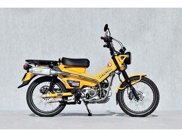Yamamoto ヤマモトレーシング マフラー 23～ CT125・ハンターカブ チタン アルミプレス 2023年～ 10138-71APN