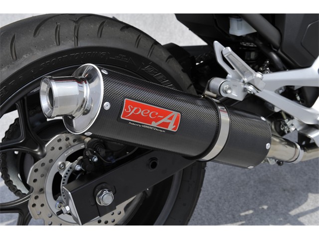 Yamamoto ヤマモトレーシング マフラー 14～15 NC750X/S/インテグラ SLIP-ON カーボン 2014年～2015年 10754-01NCB